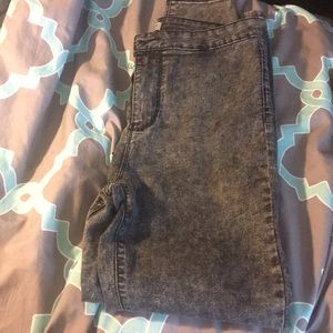 High waisted Grey jeggings